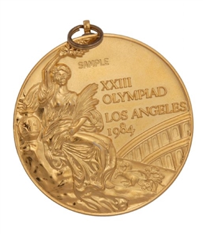 1984 Los Angeles Olympics Sample Gold Medal
